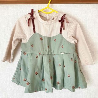 プティマイン(petit main)の【専用】ベビー服 長袖 秋服 冬服 80cm プティマイン ユニクロロンパース(その他)