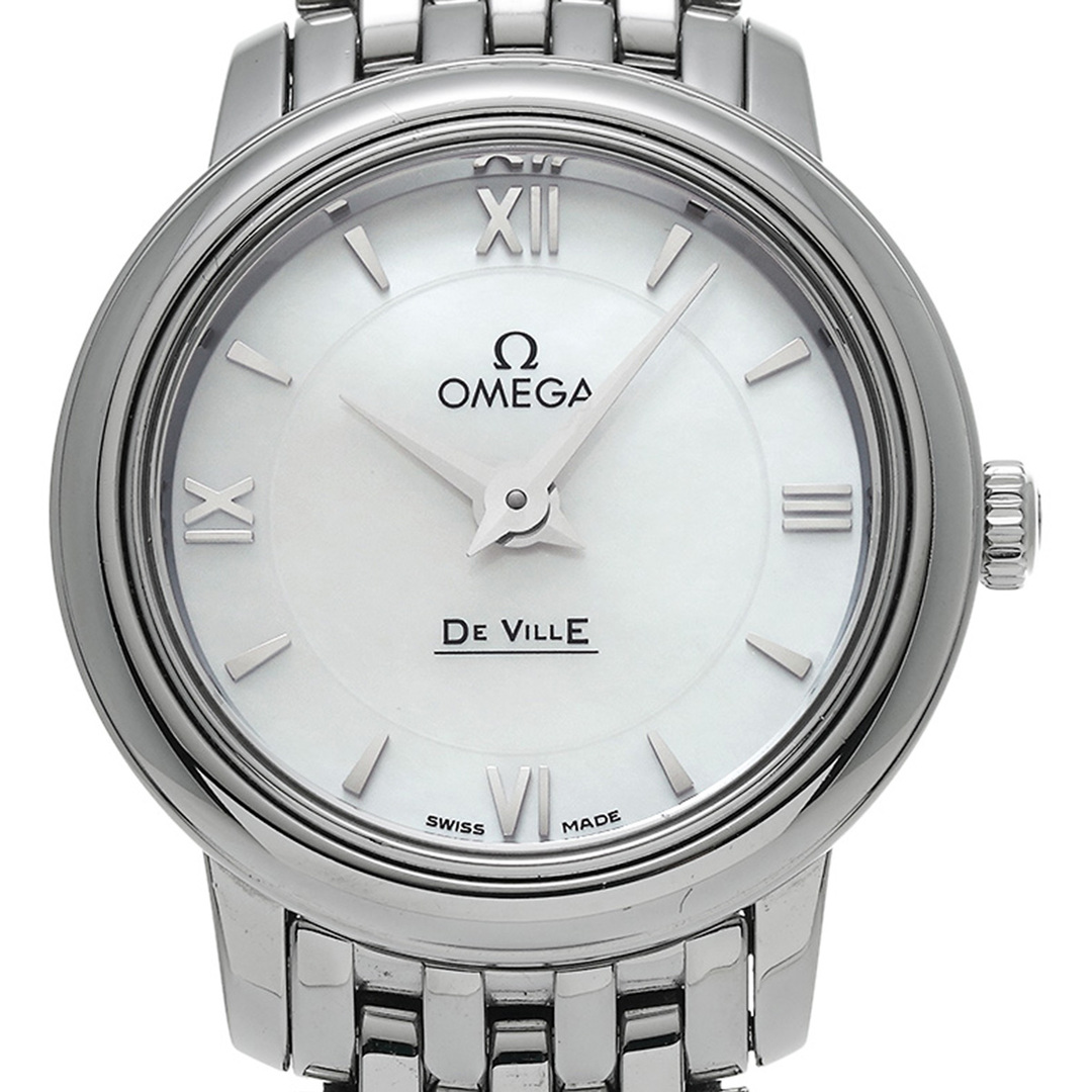オメガ OMEGA 424.10.24.60.05.001 ホワイトシェル レディース 腕時計