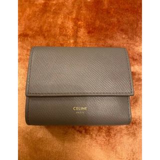 セリーヌ(celine)のCELINEセリーヌ トリフォールドウォレット ペブル(財布)