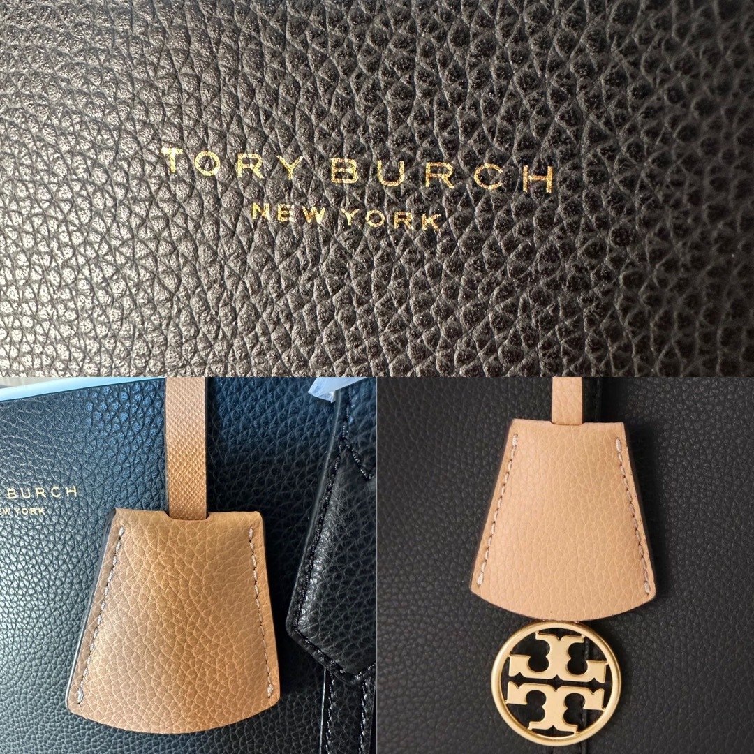 TORY BURCH トリーバーチ PERRY トートバッグ イタリアレザー 黒