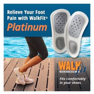 バランス強化型インソール ウォークフリーWalk Fit Plutinum (フットケア)