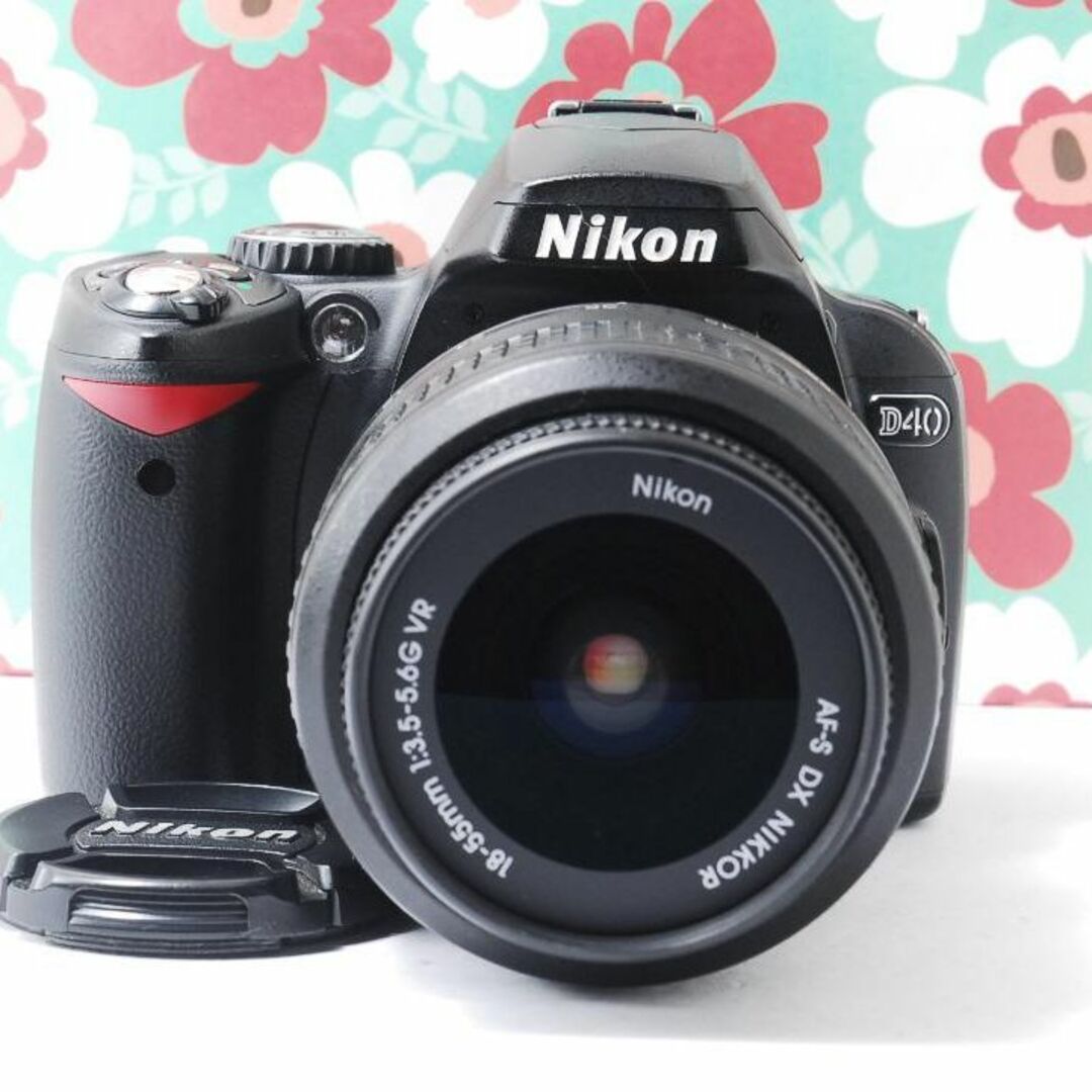 Canon - ❤️小さい軽い簡単綺麗❤Nikon Ｄ40❤届いてすぐ使える