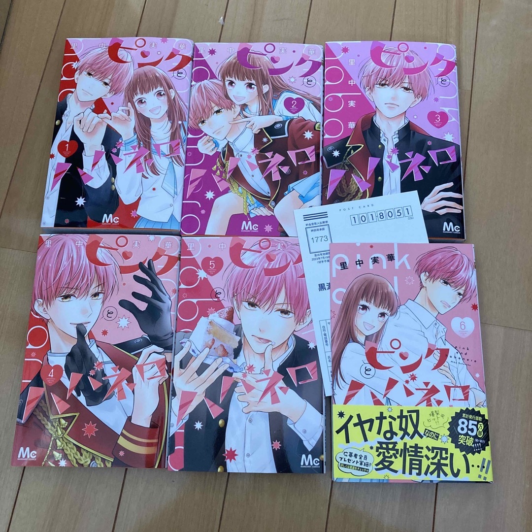 ピンクとハバネロ 1〜6巻　全巻 エンタメ/ホビーの漫画(少女漫画)の商品写真