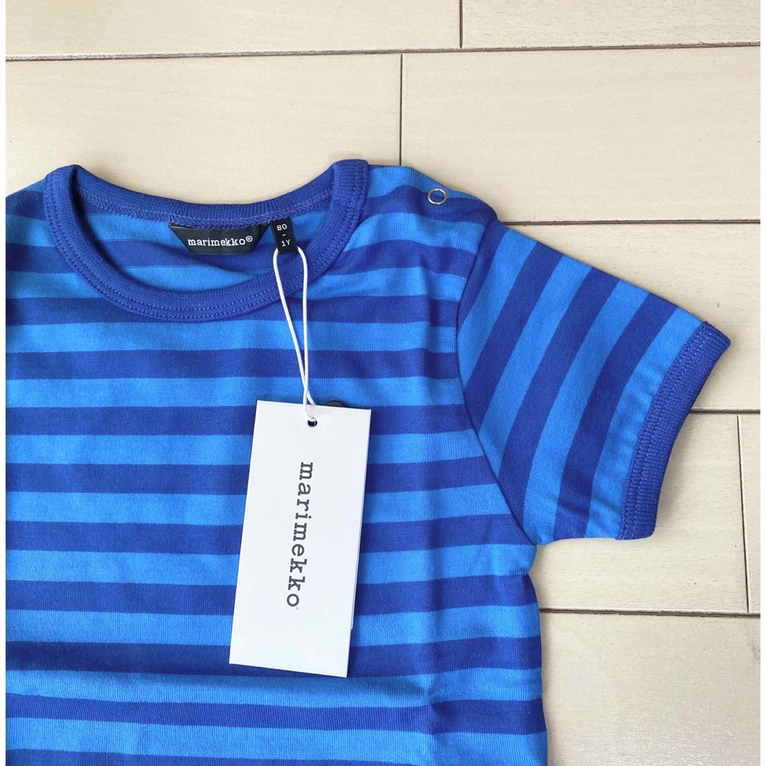 marimekko - 未使用♡marimekko マリメッコ ボーダー半袖Tシャツ 80/1Y ...