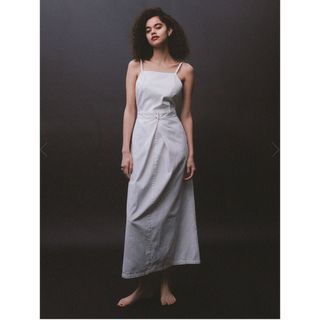 アメリヴィンテージ(Ameri VINTAGE)のAMERI×LEE DENIM CAMISOLE DRESS(ロングワンピース/マキシワンピース)