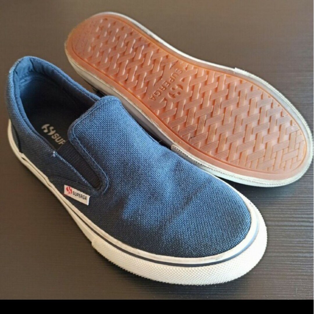 SUPERGA(スペルガ)の特売中！ SUPERGA 23.5cm EU37 ネイビー スペルガ レディースの靴/シューズ(スニーカー)の商品写真