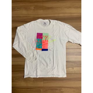 ナイキ(NIKE)のNIKE LAB atmos ロングスリーブシャツ オーバーサイズ Ｌ〜XL相当(Tシャツ/カットソー(七分/長袖))