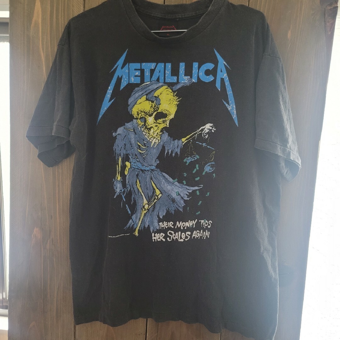 【定番】 METALLICA メタリカ 両面プリント Tシャツ コピーライト