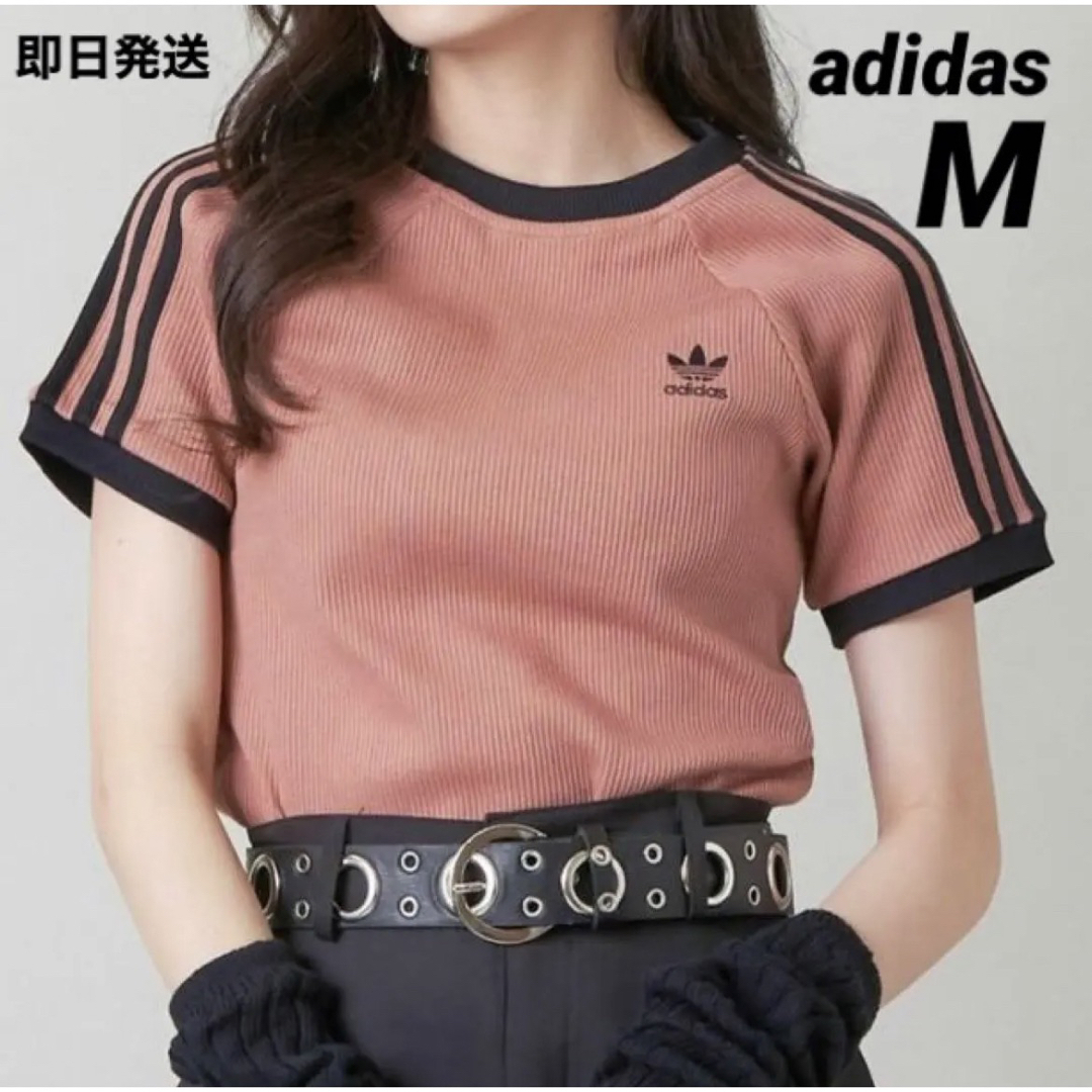 adidas - adidas ワッフル スリーストライプス スリム 半袖 Tシャツ M ...