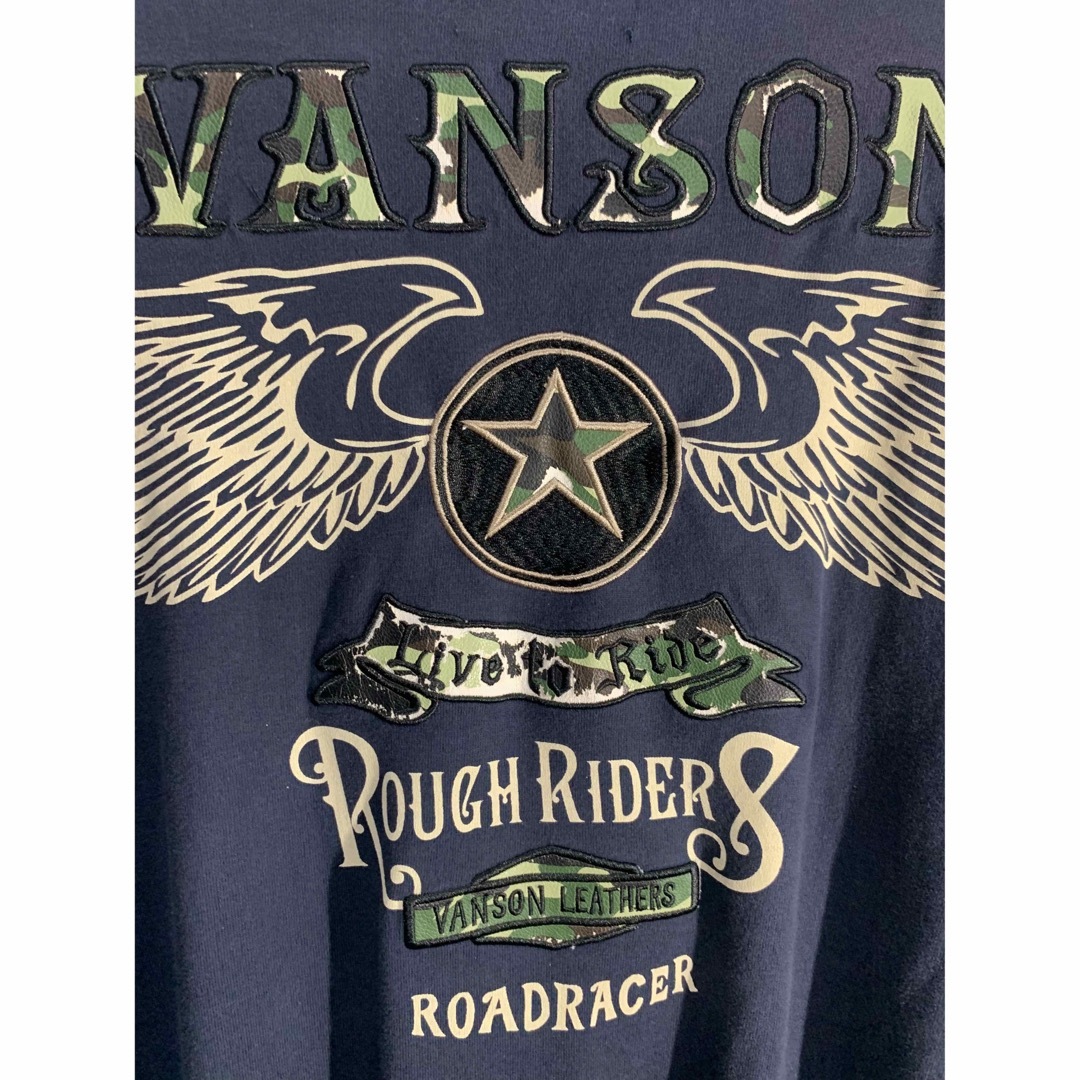 [希少]VANSON バンソン 長袖 カットソー ヴィンテージ メンズのトップス(Tシャツ/カットソー(七分/長袖))の商品写真