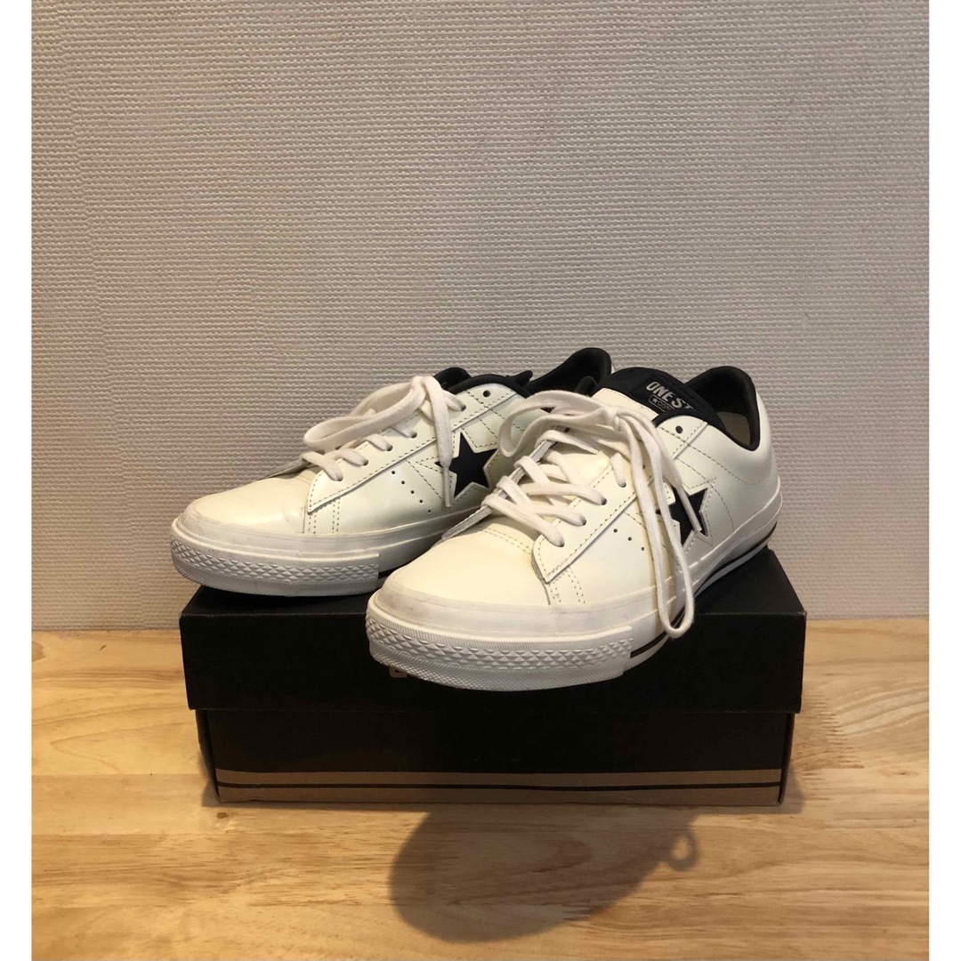 CONVERSE(コンバース)の★コンバース★CONVERSE ONE STAR ワンスター レザー24.5 レディースの靴/シューズ(スニーカー)の商品写真