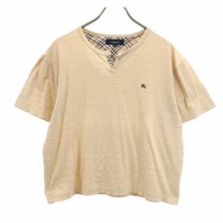 バーバリー(BURBERRY) Tシャツ・カットソー(メンズ)(ベージュ系)の