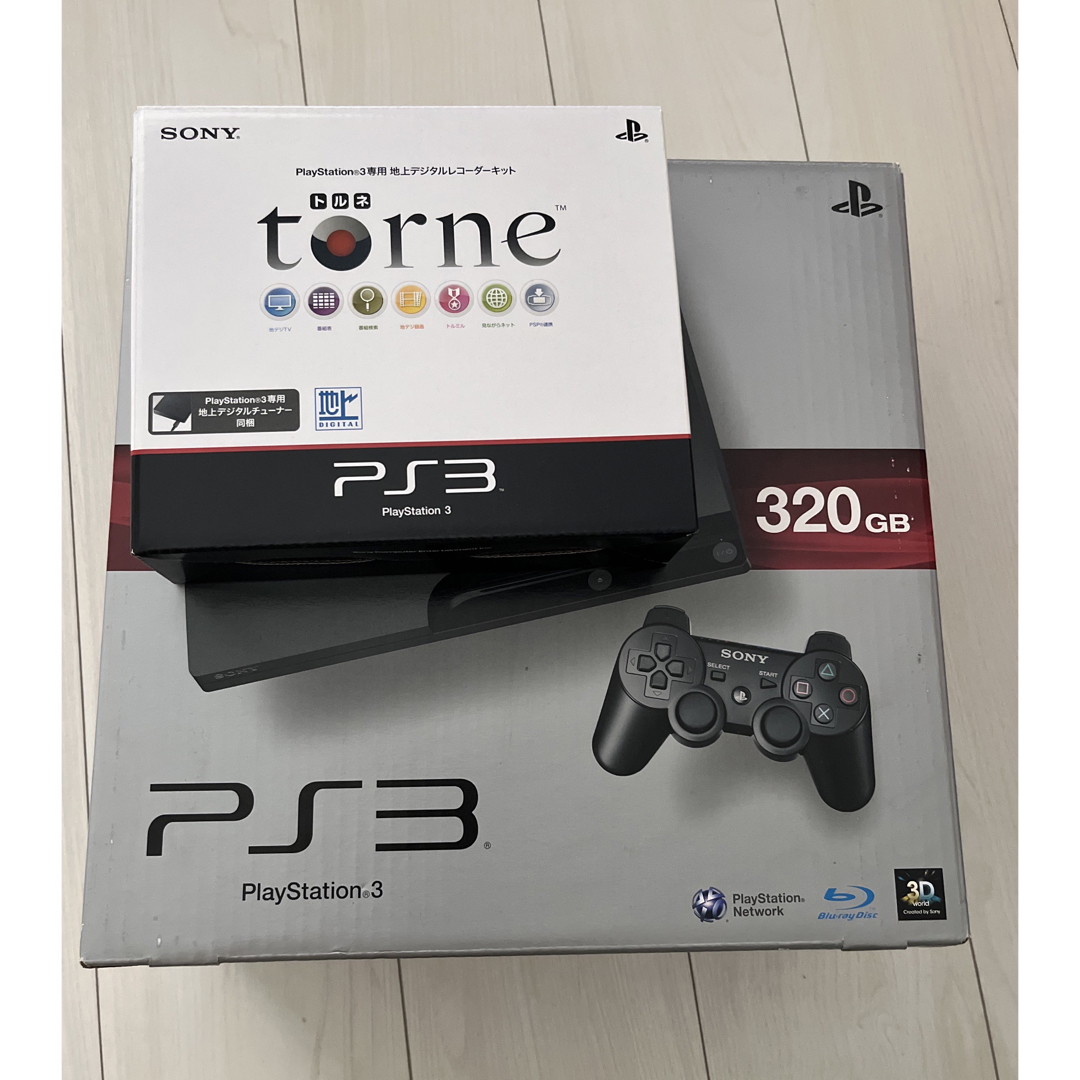 SONY PlayStation3 本体 CECH-3000B torne付きエンタメホビー