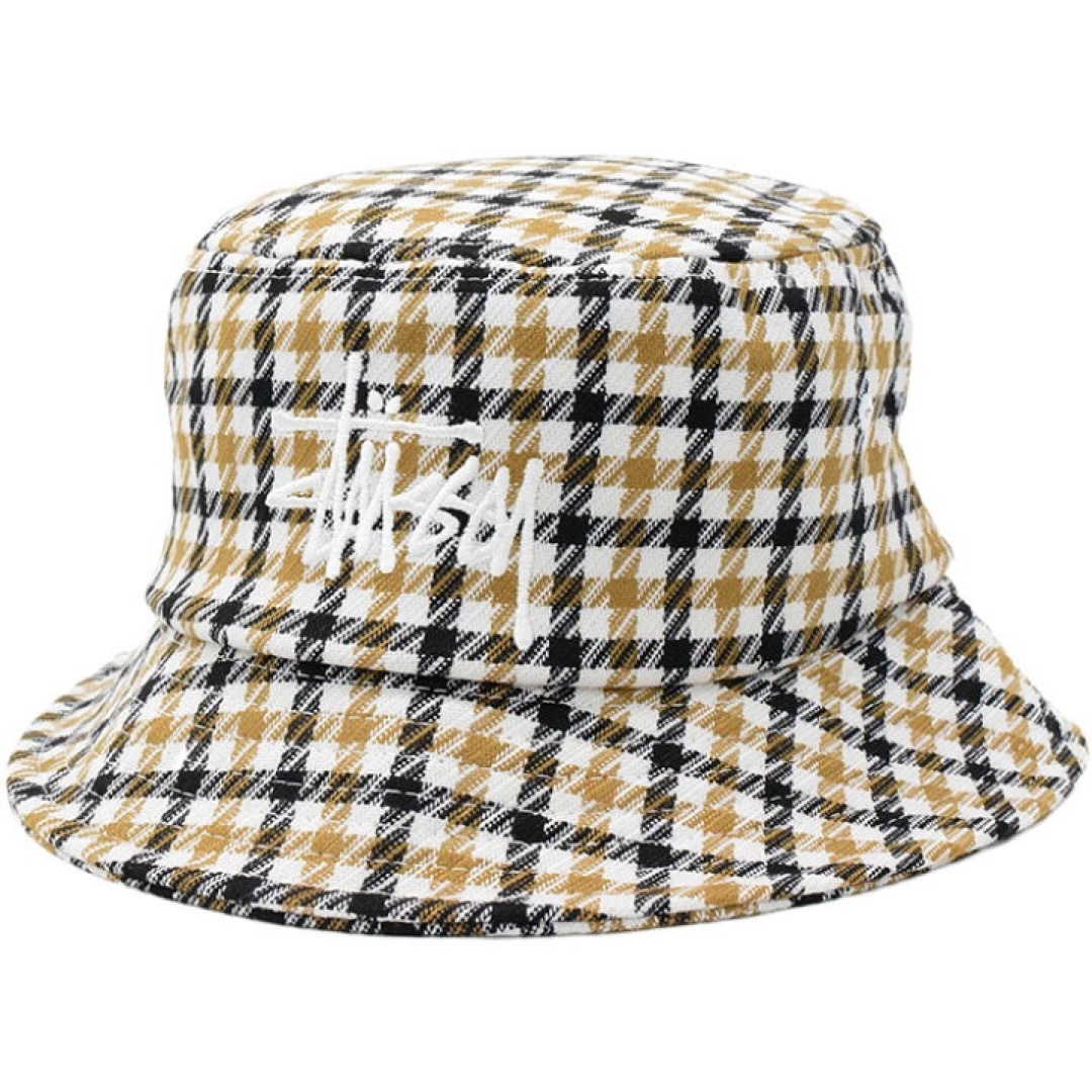 STUSSY(ステューシー)のステューシー STUSSY Check Plaid Bucket Hat USA メンズの帽子(ハット)の商品写真