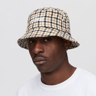 ステューシー(STUSSY)のステューシー STUSSY Check Plaid Bucket Hat USA(ハット)