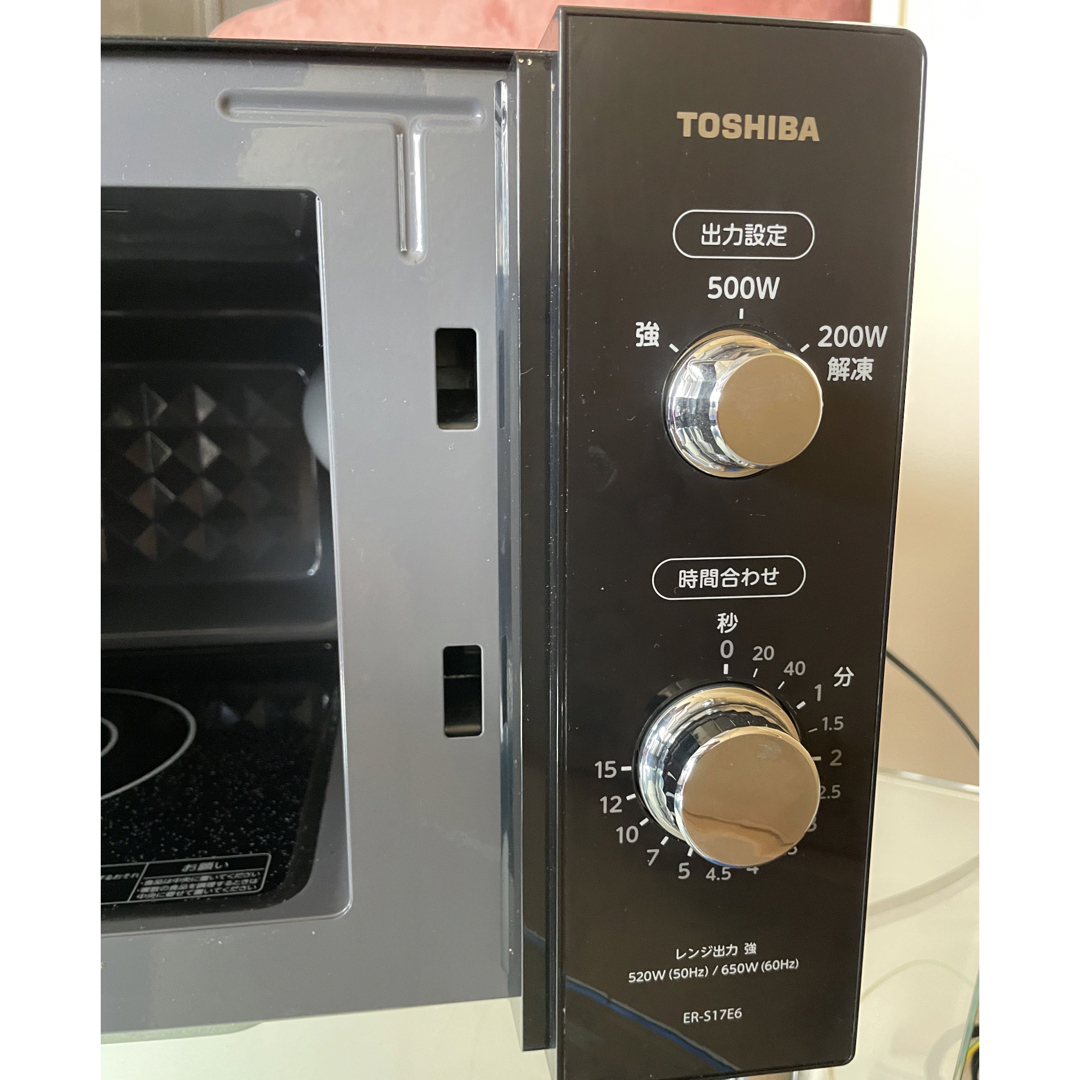 【美品】TOSHIBA 電子レンジ　ER-S17E6 2021年製