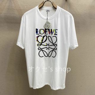 LOEWE - 【23SS】LOEWE ロエベ グリッチ アナグラム Tシャツ コットン