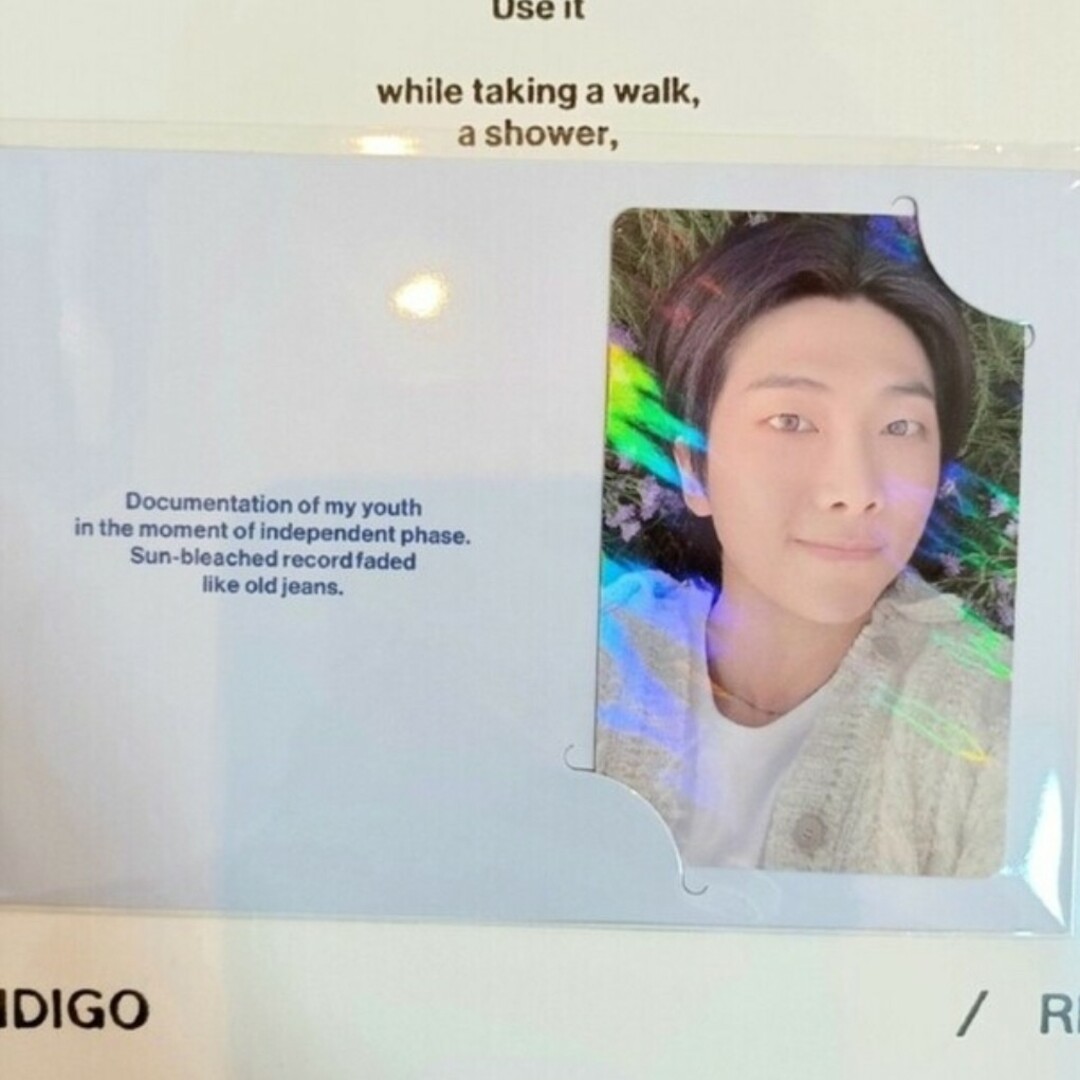 BTS  RM indigo  ユニバ限定トレカ