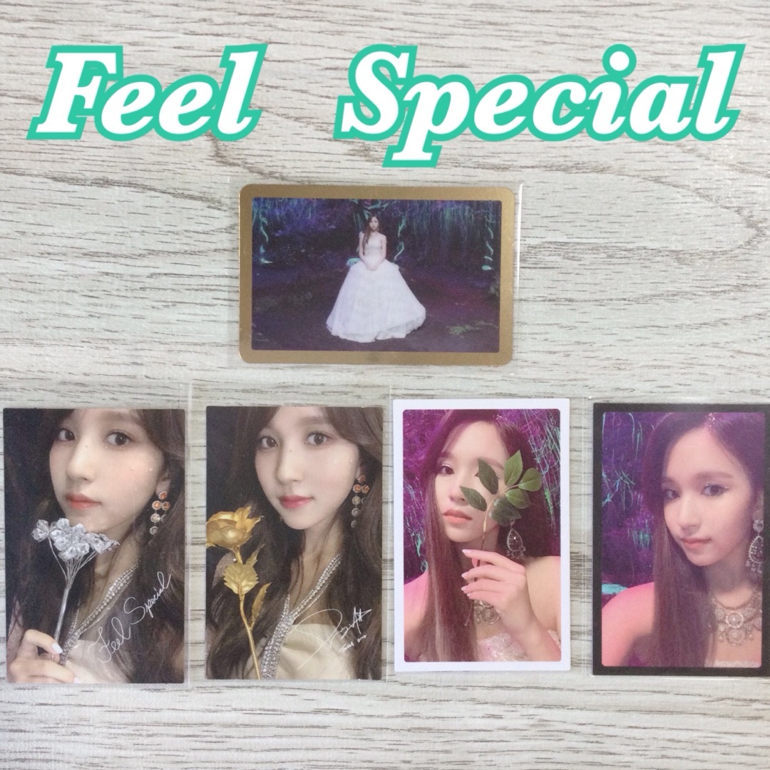 TWICE サナ Feel Special モノグラフ トレカ セット