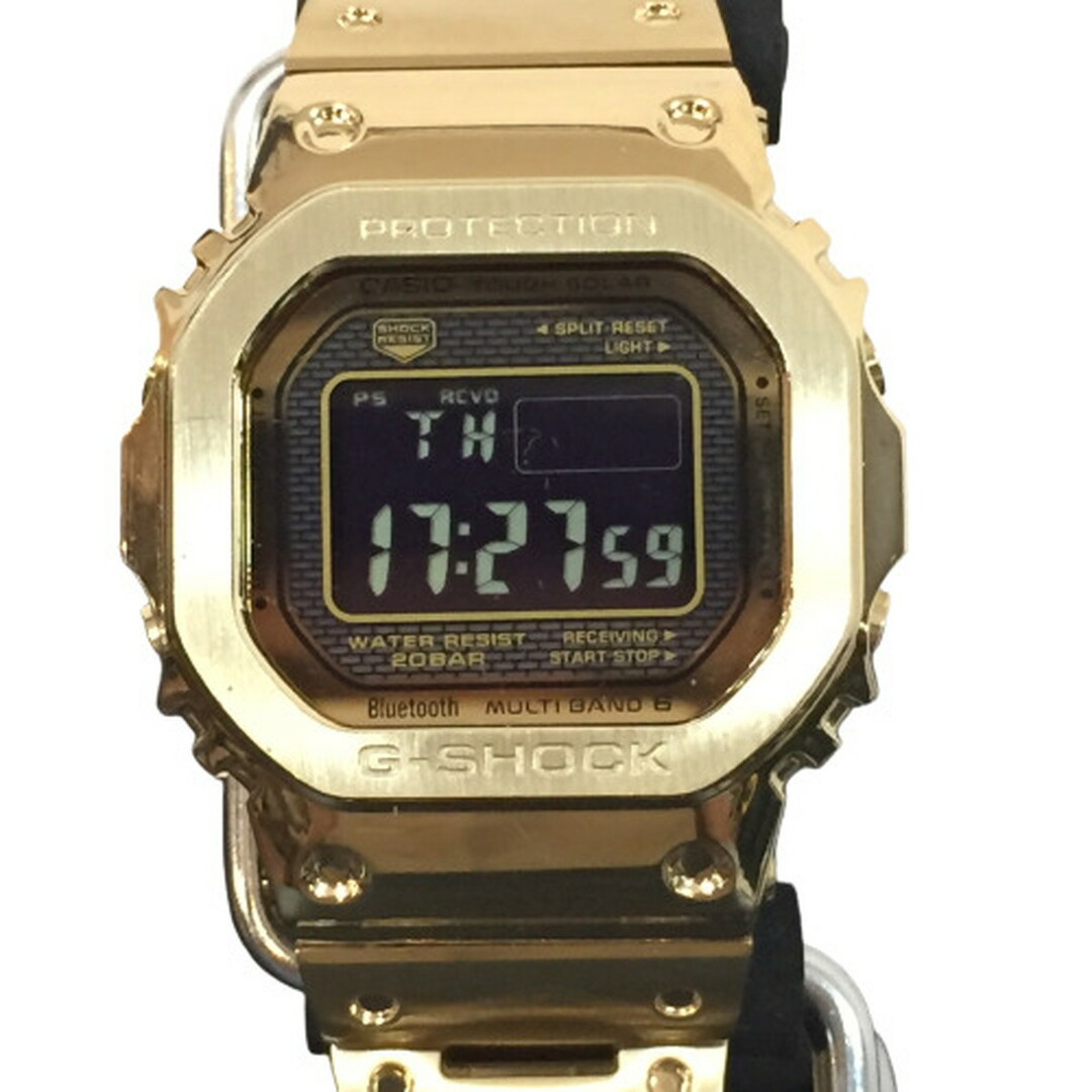 ステンレススチールベルト素材G-SHOCK CASIO 腕時計 GMW-B5000GD-9 　フルメタル