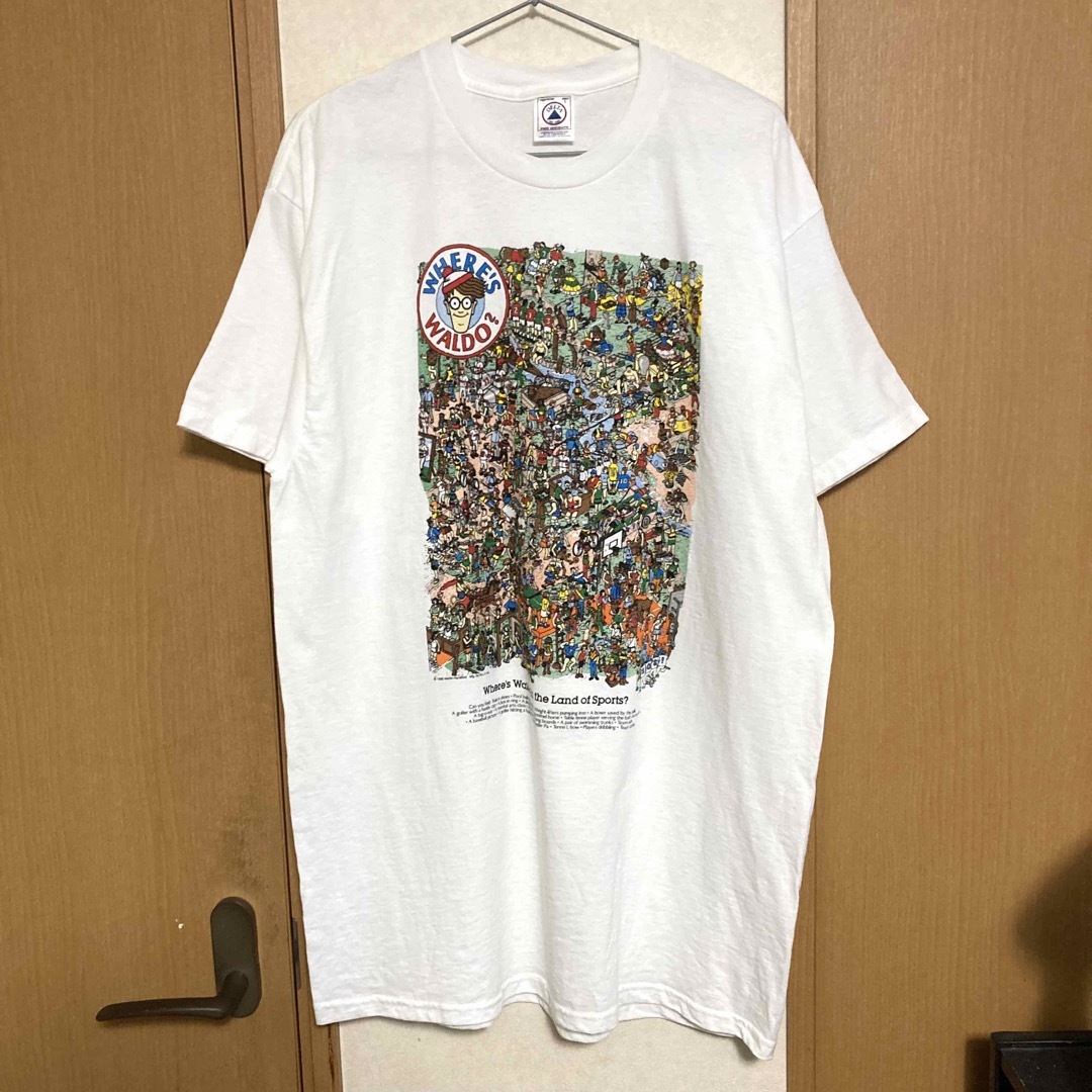 DELTA(デルタ)の[ワンウォッシュ]US輸入 90s ウォーリーを探せ Tシャツ メンズのトップス(Tシャツ/カットソー(半袖/袖なし))の商品写真