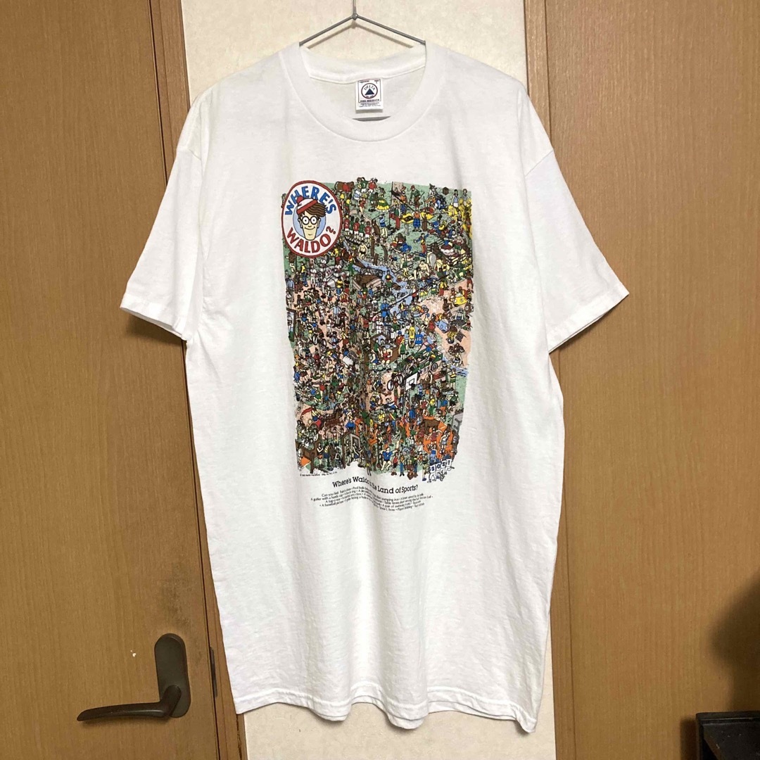 DELTA(デルタ)の[ワンウォッシュ]US輸入 90s ウォーリーを探せ Tシャツ メンズのトップス(Tシャツ/カットソー(半袖/袖なし))の商品写真