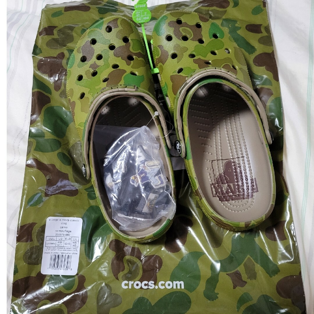和風 【28cm】XLARGE × crocs Classic crog クロックス