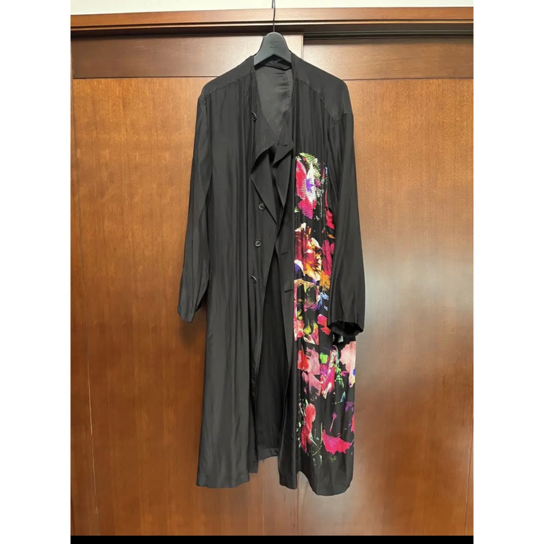 Yohji Yamamoto 22ss 花図鑑シルクコート