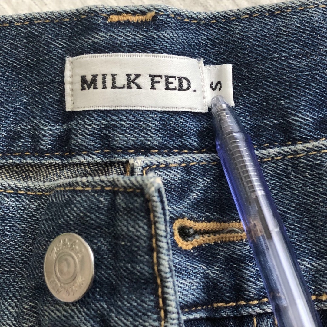 MILKFED デニム　ショートパンツ レディースのパンツ(ショートパンツ)の商品写真