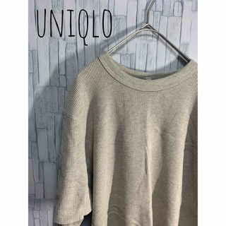 ユニクロ(UNIQLO)の[美品]UNIQLO ユニクロ Tシャツ L(Tシャツ/カットソー(半袖/袖なし))