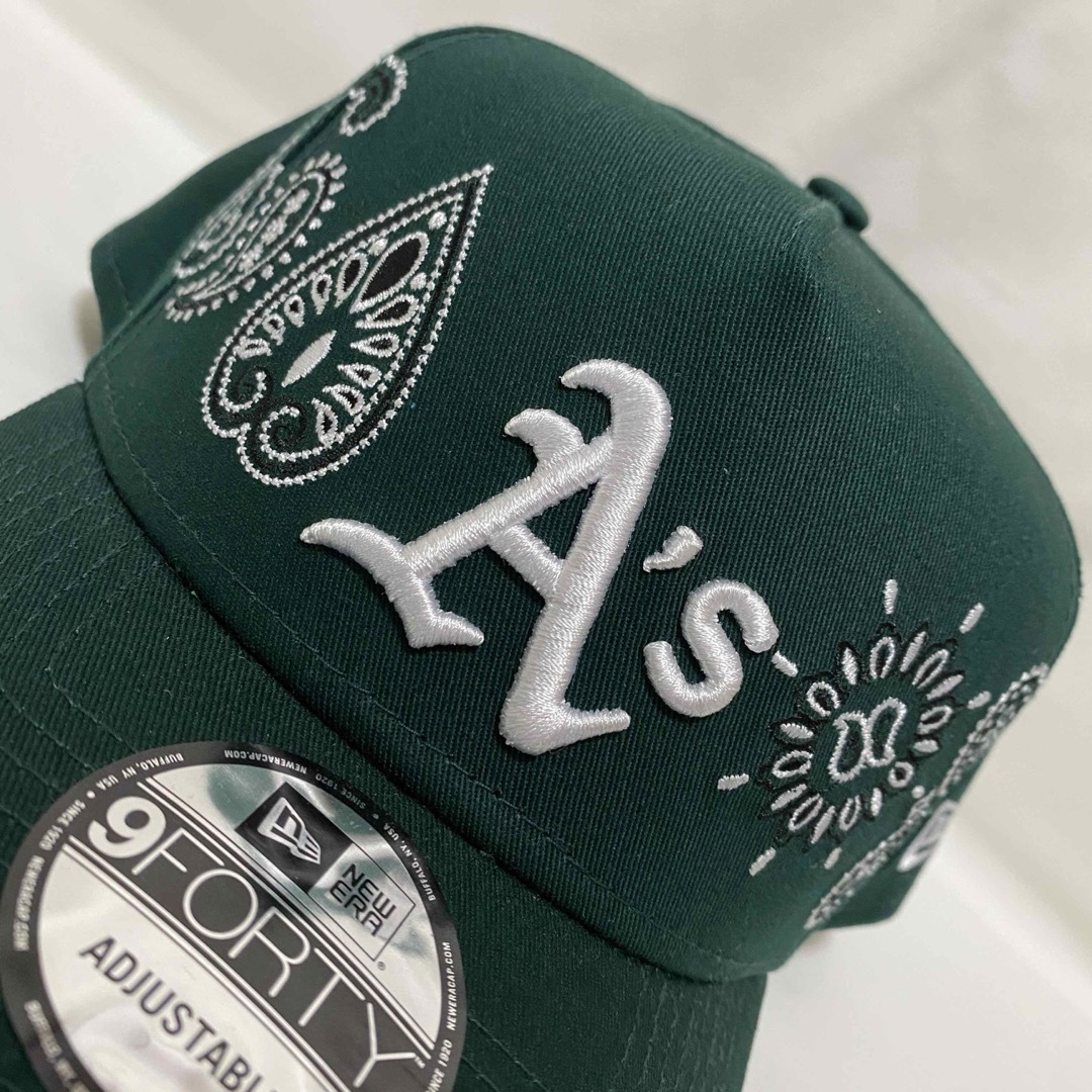 NEW ERA - 海外限定 NEWERA オークランド アスレチックス キャップ