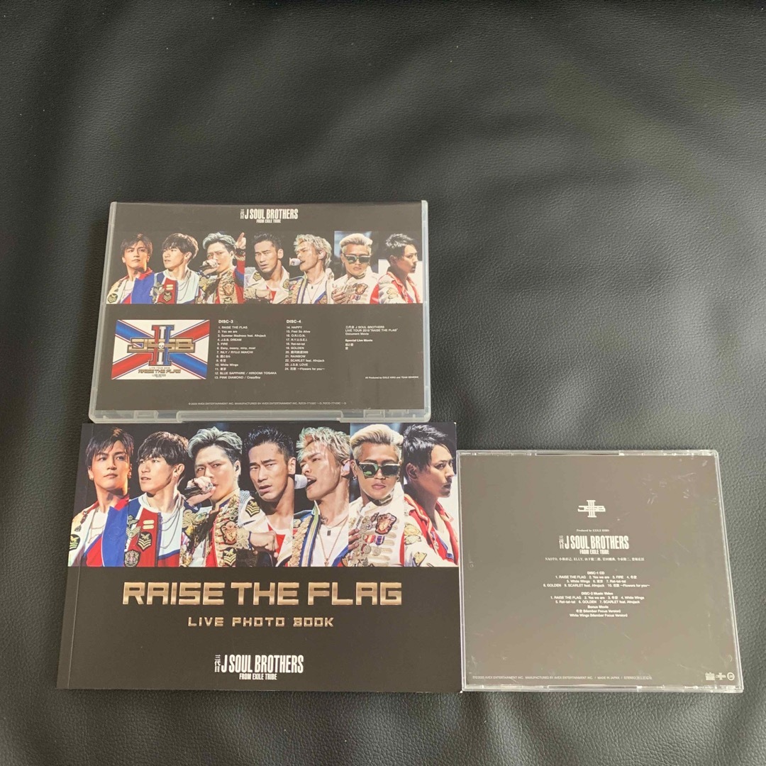 三代目 J Soul Brothers - 三代目JSB RAISE THE FLAGライブDVD4枚組の