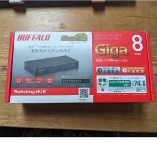 バッファロー(Buffalo)の未使用■BUFFALO 電源内蔵 スイッチングハブ LSW5-GT-8NS/BK(PC周辺機器)