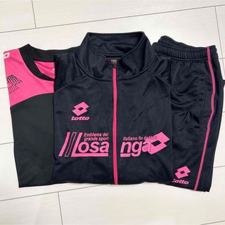 ロット(lotto)の【美品】ロット ジャージ ウェア スポーツ トレーニング 薄手 夏(ウォーキング)