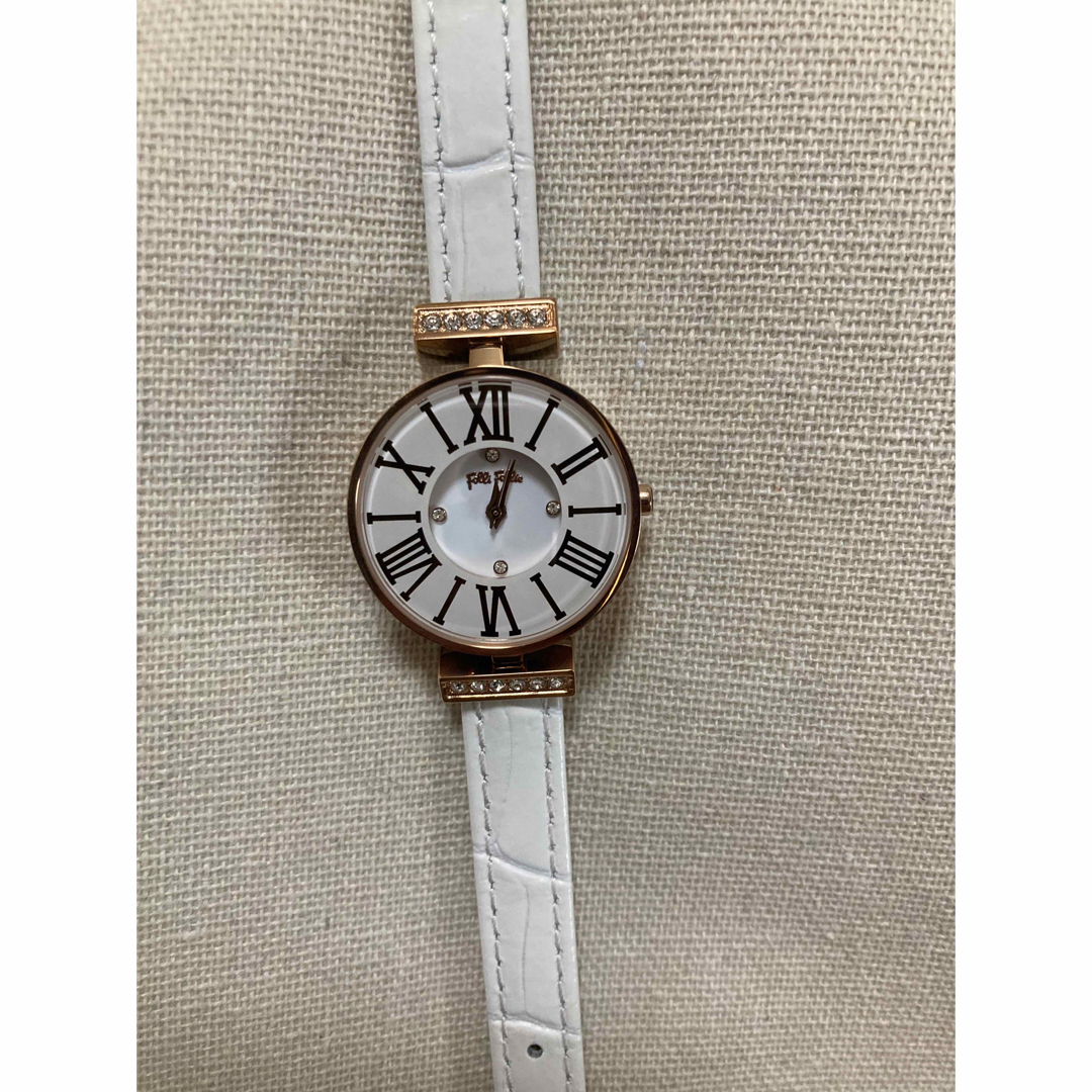 Folli Follie(フォリフォリ)のフォリフォリ　腕時計　ミニダイナスティ　ホワイト レディースのファッション小物(腕時計)の商品写真
