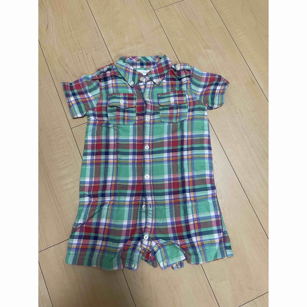 POLO RALPH LAUREN(ポロラルフローレン)のラルフローレン　８０　 キッズ/ベビー/マタニティのベビー服(~85cm)(ロンパース)の商品写真