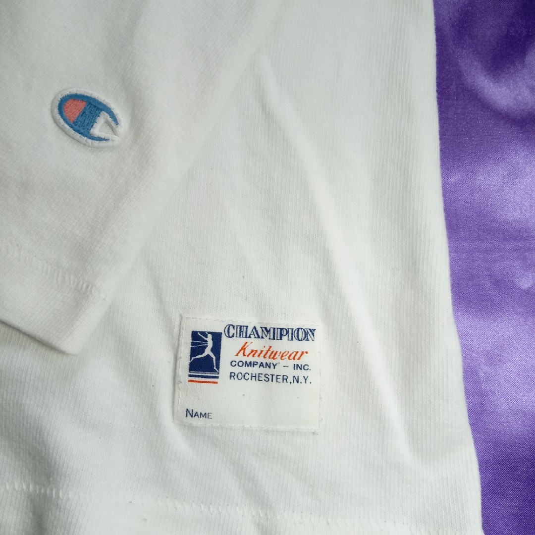 Champion - チャンピオン ランタグ 復刻 フットボールＴシャツ 7分袖の