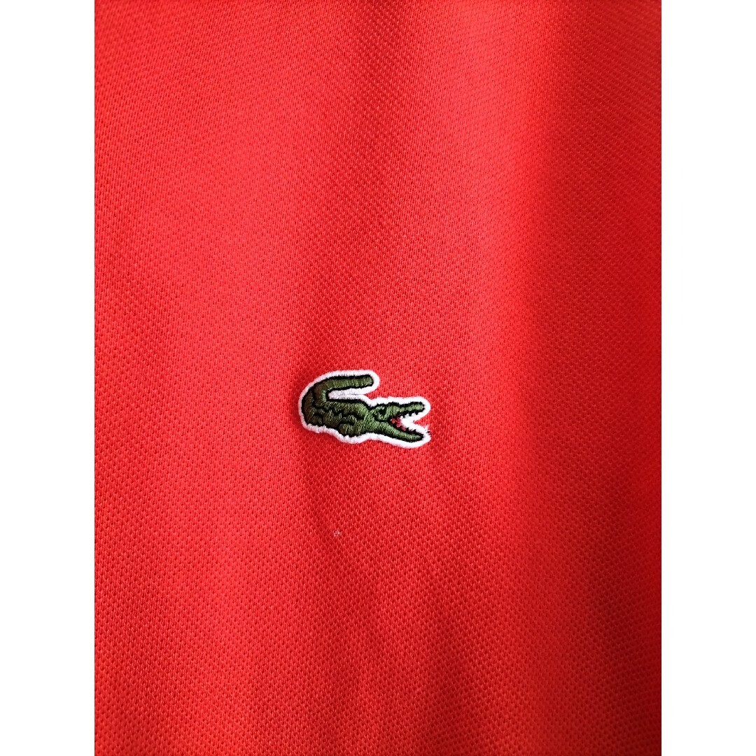 LACOSTE(ラコステ)の[LACOSTEラコステポロシャツオレンジ] メンズのトップス(ポロシャツ)の商品写真