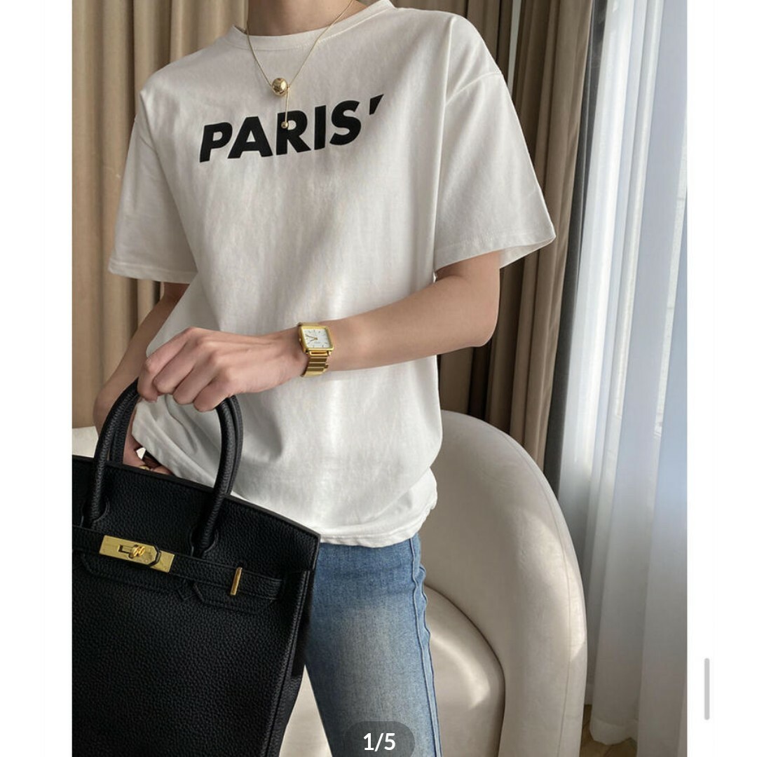 PARIS’ロゴTシャツ　3色展開