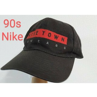 ナイキ(NIKE)の★超レア★ 90's 初期 Nike Town Cap Chicago(キャップ)