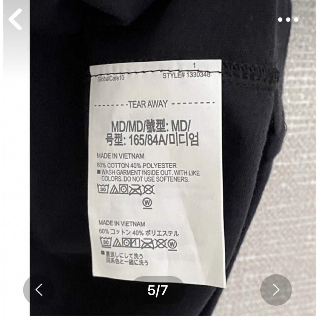 UNDER ARMOUR(アンダーアーマー)のアンダーアーマー　レディース　トップ　Ｔシャツ　M 黒　トレーニング レディースのトップス(Tシャツ(半袖/袖なし))の商品写真