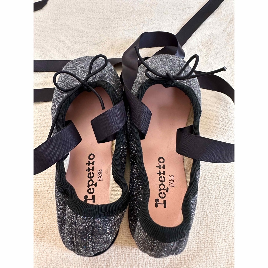 repetto(レペット)のrepetto キッズラメバレエシューズ　28(17.3) 新品 キッズ/ベビー/マタニティのキッズ靴/シューズ(15cm~)(その他)の商品写真