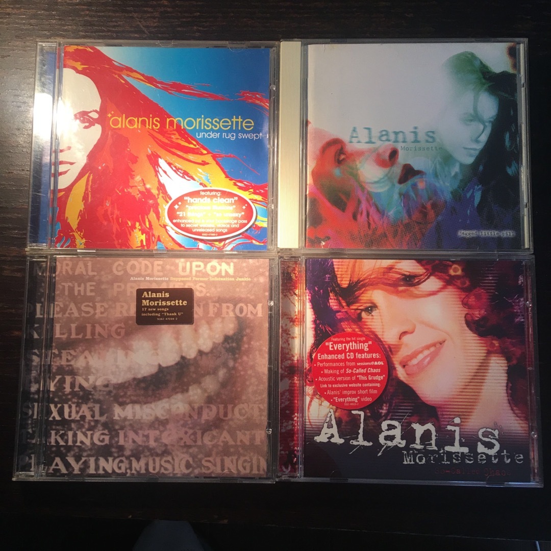 アラニス・モリセット CD アルバム 4枚セット エンタメ/ホビーのCD(ポップス/ロック(洋楽))の商品写真