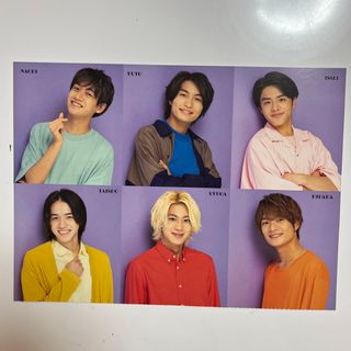 ジャニーズジュニア(ジャニーズJr.)の美少年　厚紙(アイドルグッズ)