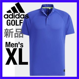 アディダス(adidas)のadidas ゴルフポロシャツ 半袖ポロシャツ ゴルフウェア ドライシャツ XL(ウエア)