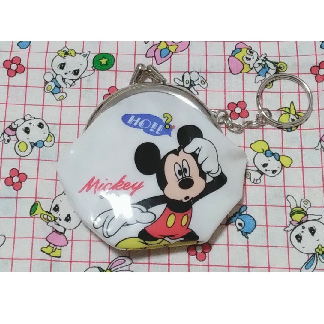 Disney(ディズニー)の☆昭和レトロ✨ミッキーがま口財布キーホルダー☆☆ エンタメ/ホビーのコレクション(その他)の商品写真