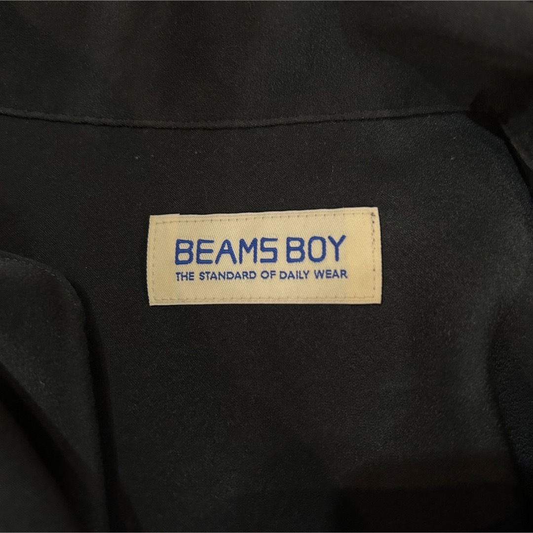 BEAMS BOY(ビームスボーイ)のSALE BEAMS BOY★BLACKシャツ レディースのトップス(シャツ/ブラウス(半袖/袖なし))の商品写真