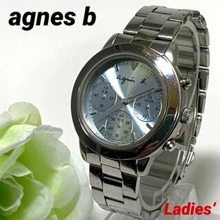 アニエスベー(agnes b.)の161 agnes b アニエスべー レディース 腕時計 クオーツ式 電池交換済(腕時計)