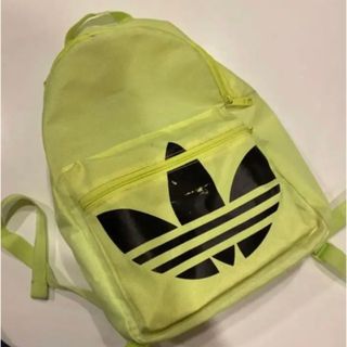 アディダス(adidas)のadidas 蛍光イエロー　リュック Backpack(リュック/バックパック)