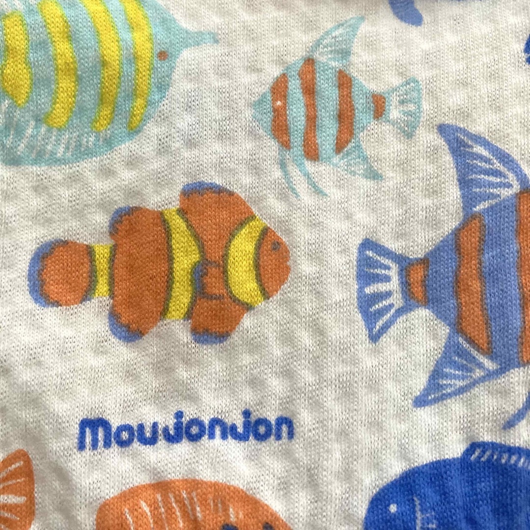 mou jon jon(ムージョンジョン)の760 ムージョンジョン【柔らか生地】カラフルな水族館＊色彩豊かな夏のワンピース キッズ/ベビー/マタニティのキッズ服女の子用(90cm~)(ワンピース)の商品写真